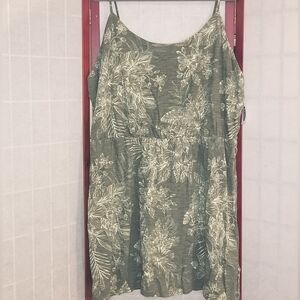 Floral Green Sundress